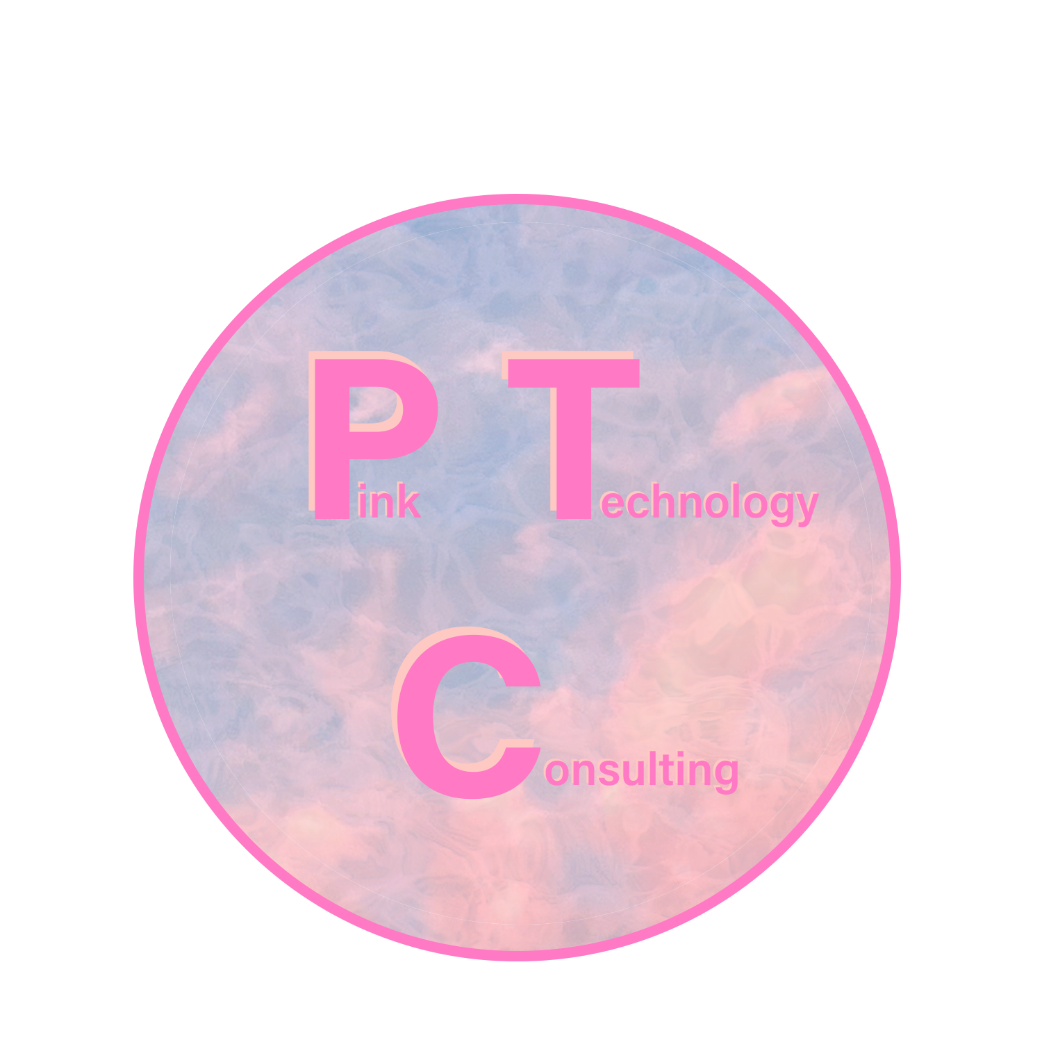 pink technology consulting logo
